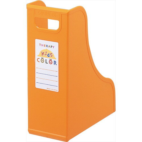 Nakabayashi ナカバヤシ セラピーキツズカラーフアイルスタンドＡ４オレンジ ﾌﾎﾞ-TC6-KO