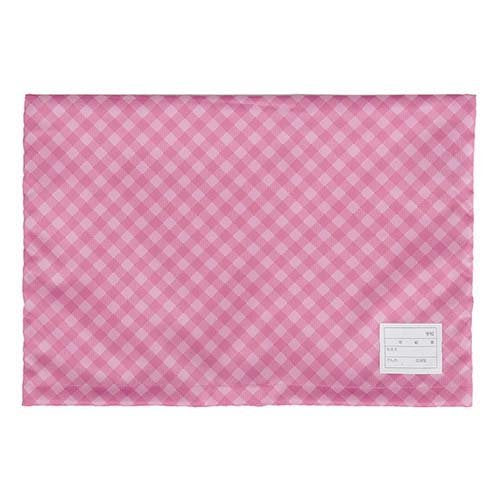 Nakabayashi ナカバヤシ ボウサイズキンヨウカバ－／チェック／ピンク BZK-102P