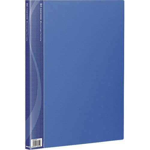 Nakabayashi ナカバヤシ クリアブツク／ベ－シツクカラ－Ｂ４バン２０Ｐブル－ CB1022B-N