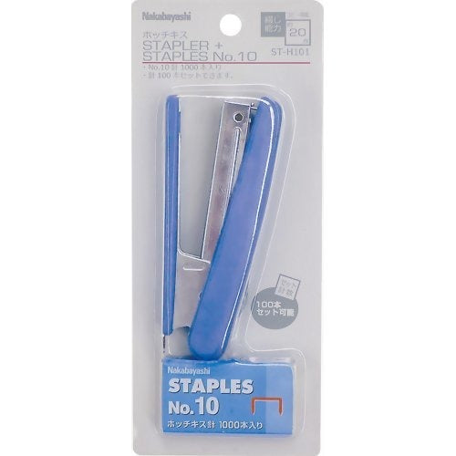 Nakabayashi ナカバヤシ ホツチキスＮＯ１０シン１０００ボンイリ／マツトブル－ ST-H101MB