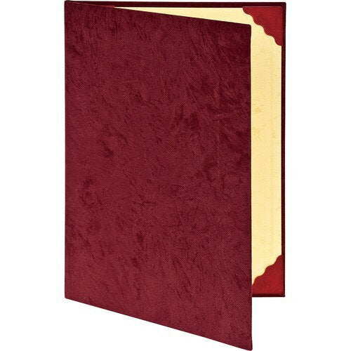 Nakabayashi ナカバヤシ シヨウシヨフアイル／スエ－ド／Ａ４／エンジ FSS-A4-R