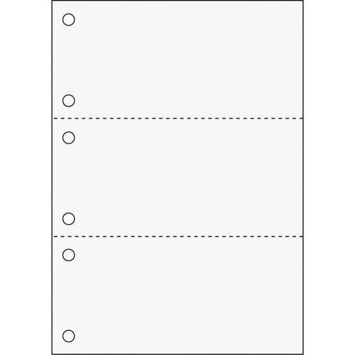 Nakabayashi ナカバヤシ カツトチヨウヒヨウ／３ブンカツ／６アナ／ムジ／１０００ BMP-E03H