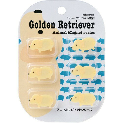 Nakabayashi ナカバヤシ アニマルマグネツト／レトリバ－ AMG-F01R