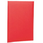 Nakabayashi ナカバヤシ シヨウシヨフアイル／レザ－／Ａ４／アカ FSL-A4R