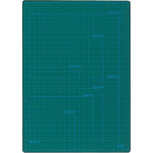 Nakabayashi ナカバヤシ カツタ－マツト／フトウメイ／グリ－ン／Ａ４ CTM-A4G