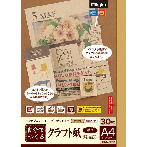 Nakabayashi ナカバヤシ ジブンデツクルクラフト／Ａ４３０マイ／アツクチ／Ｂ JPK-A430T-B