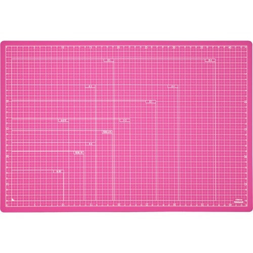 Nakabayashi ナカバヤシ オリタタミカツテイングマツトＡ３／ピンク CTMO-A3P