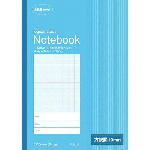 Nakabayashi ナカバヤシ ロジカルスタデイノ－トホウガン１０ミリ／ブル－ NB5-H10B