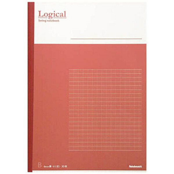 Nakabayashi ナカバヤシ ＦＳＣ－ＭＸロジカルノートＢ５Ｂケイ３０マイピンク ﾉ-B501B-P/COC