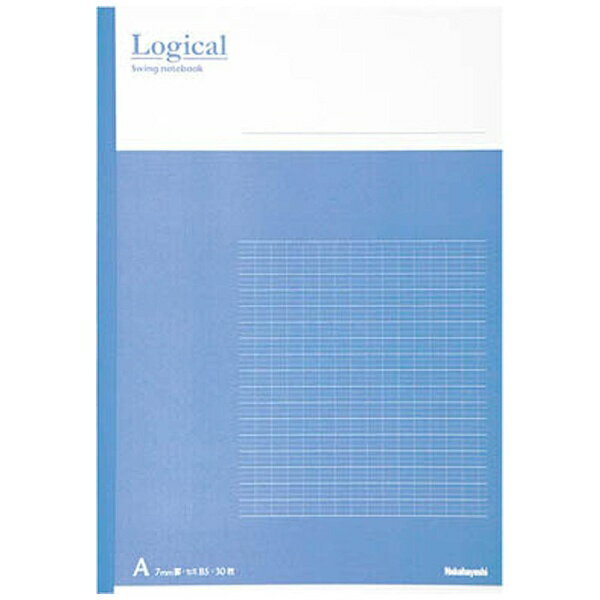 Nakabayashi ナカバヤシ ＦＳＣ－ＭＸロジカルノートＢ５Ａケイ３０マイブルー ﾉ-B501A-B/COC