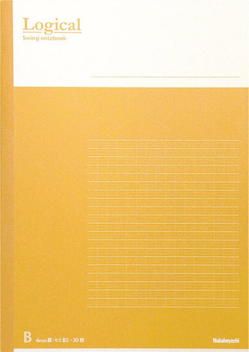 Nakabayashi ナカバヤシ ＦＳＣ－ＭＸロジカルノートＢ５Ａケイ３０マイオレンジ ﾉ-B501A-OR/COC
