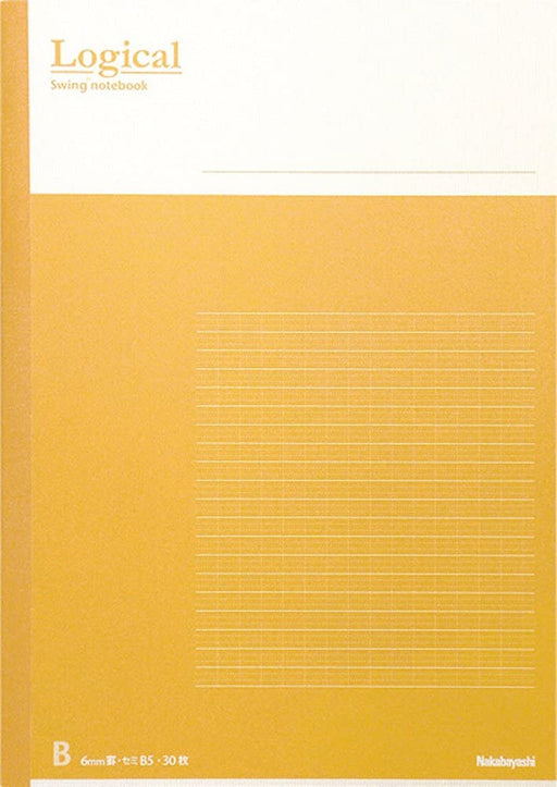 Nakabayashi ナカバヤシ ＦＳＣ－ＭＸロジカルノートＢ５Ａケイ３０マイオレンジ ﾉ-B501A-OR/COC