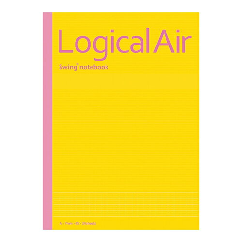 Nakabayashi ナカバヤシ ロジカルエアーＡケイ／Ｂ５／３０マイ／イエロー ﾉ-B546A-Y