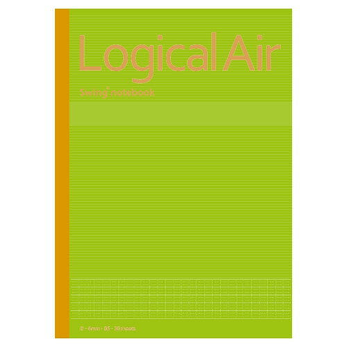 Nakabayashi ナカバヤシ ロジカルエアーＢケイ／Ｂ５／３０マイ／グリーン ﾉ-B546B-G