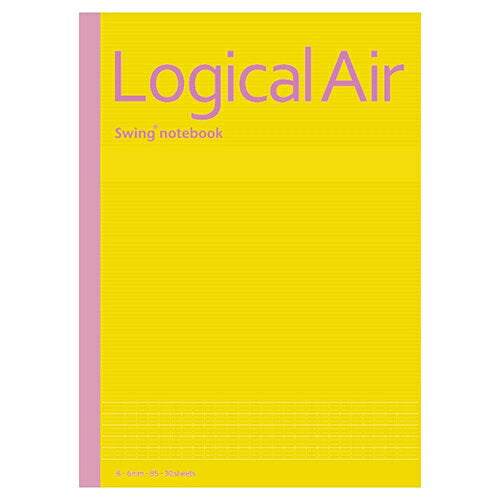 Nakabayashi ナカバヤシ ロジカルエアーＢケイ／Ｂ５／３０マイ／イエロー ﾉ-B546B-Y