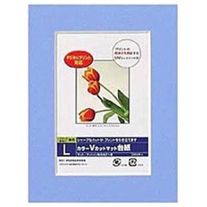 Nakabayashi ナカバヤシ カラーＶカットマットダイシ／Ｌ／ブルー／Ｖ DGVM-L-B/V