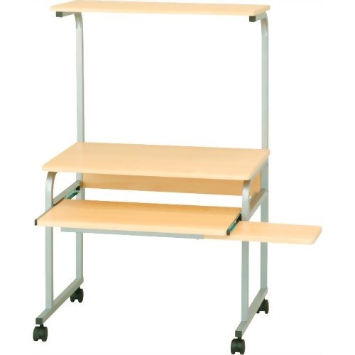 Nakabayashi ナカバヤシ レンカバンパソコンラツク／ロータイプ／ナチユラルモクメ PRE-102NM