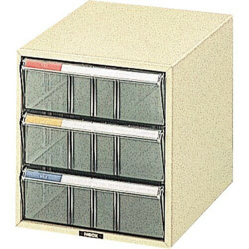 Nakabayashi ナカバヤシ レタ－ケ－ス　Ａ４　フカガタ　３ダン LC-M3P