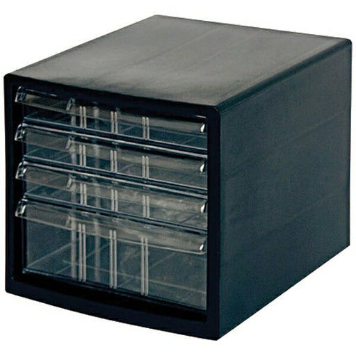 Nakabayashi ナカバヤシ Ａ４レタ－ケ－ス／シキリ／アサ３／フカ１／クロ A4E-S4B