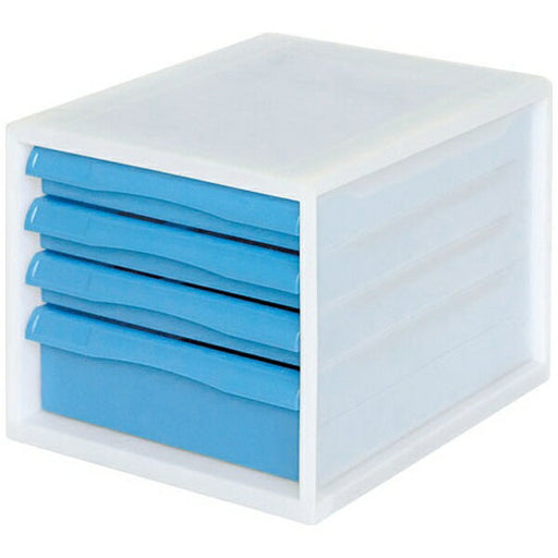 Nakabayashi ナカバヤシ Ａ４レタ－ケ－スイッタイ／ＰＰ／アサ３フカ１／ブル－ A4E-P04KB/B