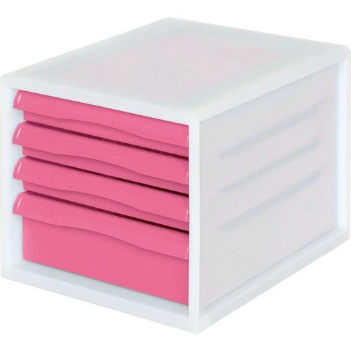 Nakabayashi ナカバヤシ Ａ４レタ－ケ－スイッタイ／ＰＰ／アサ３フカ１／ピンク A4E-P04KP/B