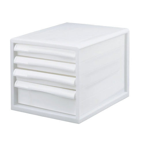 Nakabayashi ナカバヤシ Ａ４レタ－ケ－スイッタイ／ＰＰ／アサ３フカ１／ホワイト A4E-P04KW/B