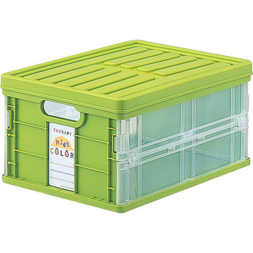 Nakabayashi ナカバヤシ セラピーキツズカラーオリタタミコンテナミニフタツキ／グ CFC-TC-301KG