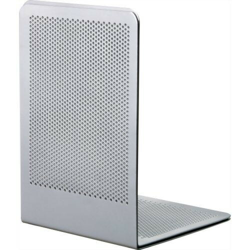 Nakabayashi ナカバヤシ ブツクエンドＰタイプ／Ｍサイズ／シルバ－メタリツク BE-P201SM