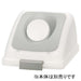 PLUS（プラス）オフィス家具 リサイクルトラッシュ SKL-35 丸穴蓋 灰　4903180630233