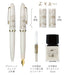 Sailor fountain pen Keuntungan Junior fountain pen & saiz mini dakwat & set penukar reka bentuk kerjasama mizutama Yosooi 10-0582-301