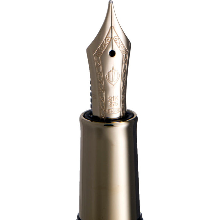 Stylo plume Sailor CYLINT Stylo plume patiné [patine marron] gras (B) : 10-5055-680
