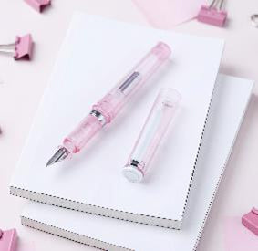 Sailor セーラー万年筆 TUZU アジャスト 万年筆 グラッシー Glassy #1 クリスタルチェリー　ペン先F　110561202