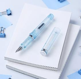 Sailor セーラー万年筆 TUZU アジャスト 万年筆 グラッシー Glassy #1 クリスタルスカイ　ペン先F　110561203