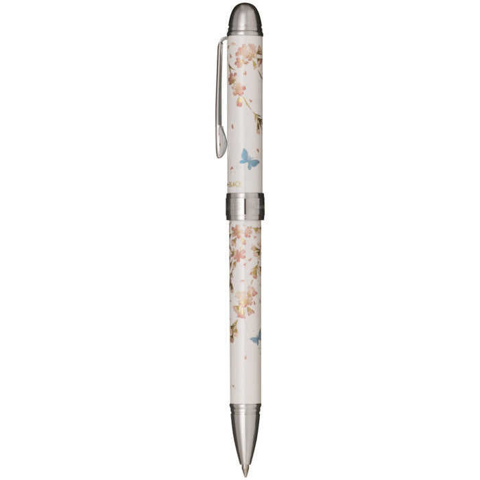 Sailor Fountain Pen, Yumi Makie, Weeping Cherry Blossoms (2-color ballpoint pen + mechanical pencil)