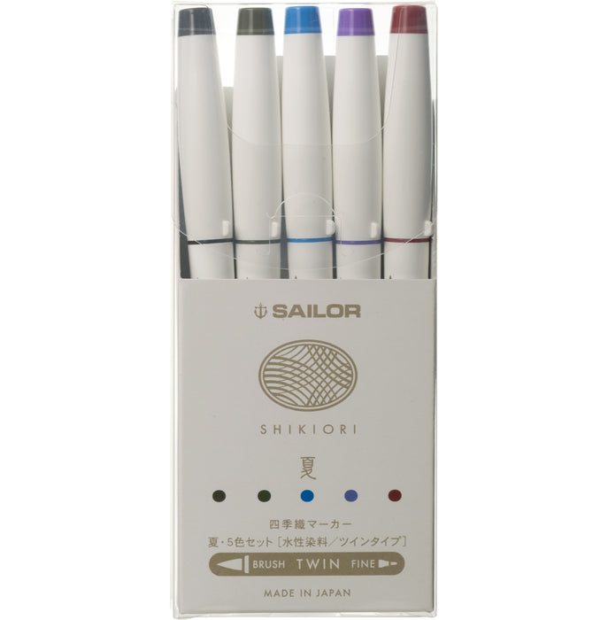 Sailor Füllfederhalter SHIKIORI -Shikiori- Marker 5 Farbset
