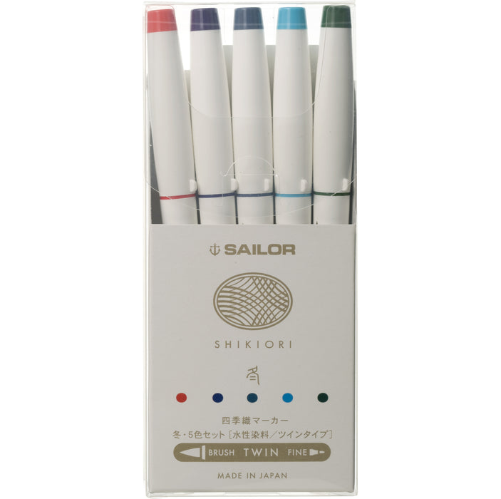 Sailor Füllfederhalter SHIKIORI -Shikiori- Marker 5 Farbset