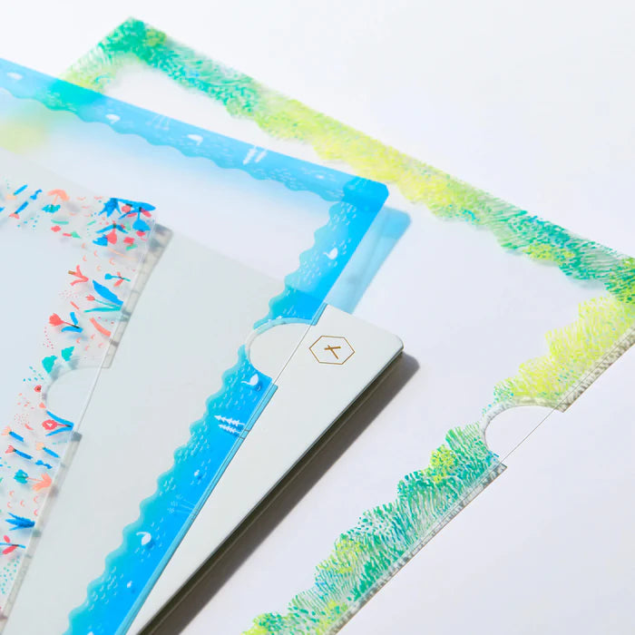 킹짐 투명 마스킹 테이프 SODA(금형 커팅형) Duck Ike CMTD15-005 4971660060221 (10세트)