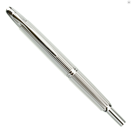 PILOT パイロット キャップレス　ストライプ 万年筆 FC-3MS-S-M ペン先M