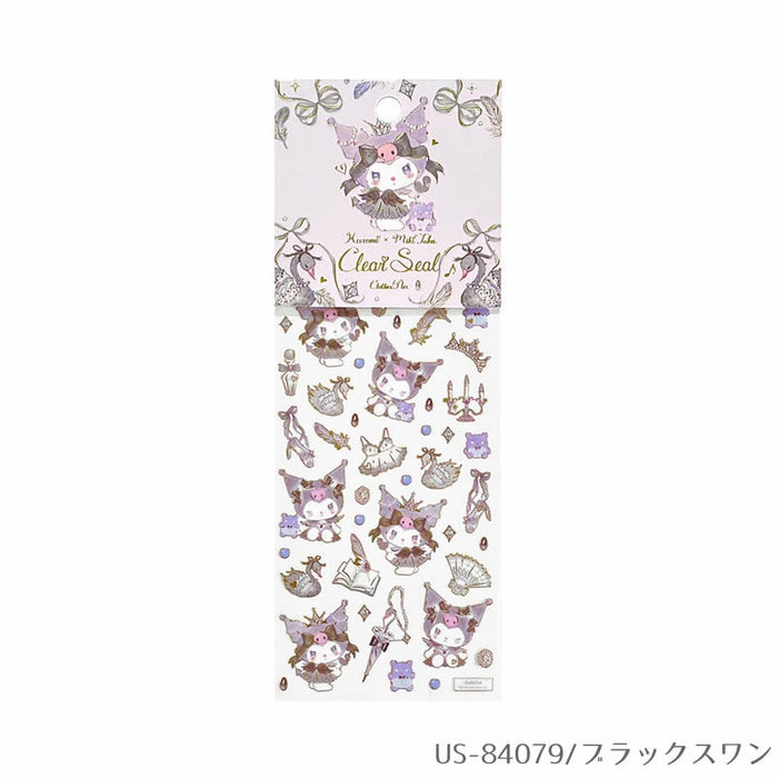 Kantfolie klart klistermærke Sanrio Characters x Takeimiki 4. kollektion 4. udgave Stilfuld, voksen, sød, Hello Kitty, Cinnamoroll, Kuromi, My Melody (10 sæt)