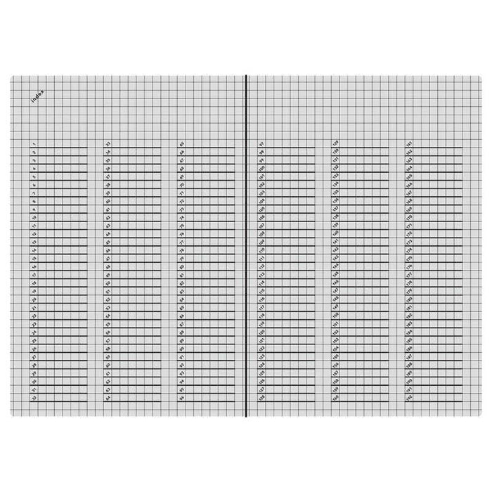 ダイゴー　isshoni.ノート ナンバー A5 方眼 ブルー　R1785 4902041417853（3セット）