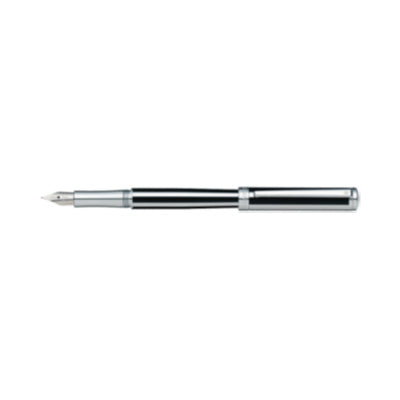 SHEAFFER シェーファー ジェットブラックストライプ　FP　F 