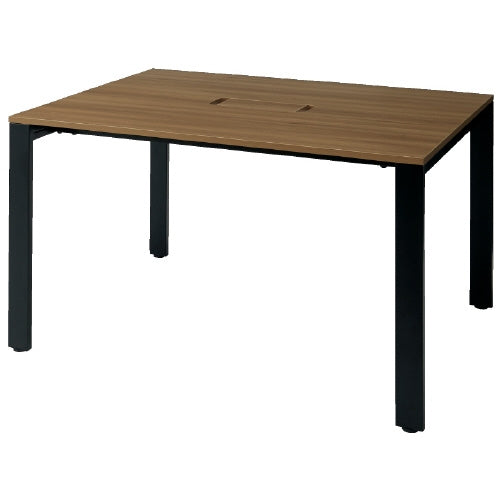 PLUS（プラス）オフィス家具 フリースタイルテーブル MR-1212SQH NA/BK　