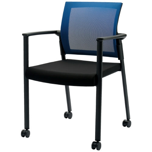 PLUS（プラス）オフィス家具 会議イス SW-1602 ブルー　