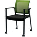 PLUS（プラス）オフィス家具 会議イス SW-1602 グリーン　