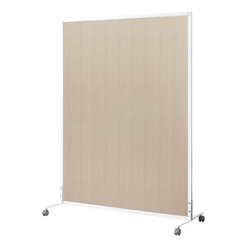 PLUS（プラス）オフィス家具 衝立式パネル MJ-1612CTST 木目 キャスタ脚　