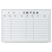 PLUS（プラス）オフィス家具 壁掛ホワイトボード 行動予定 VSK2-0906SSK　