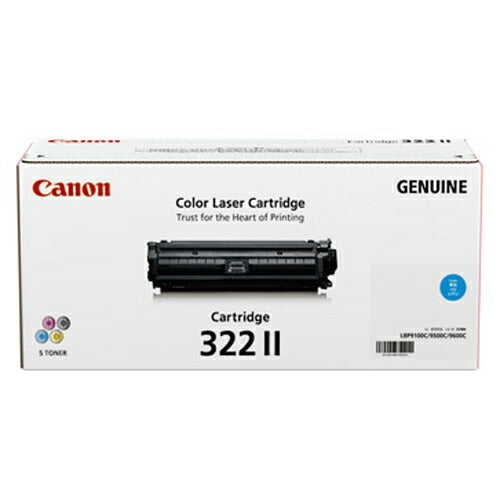 Canon Toner Cartridge CRG-322IICYN Cyan 496099572130 — オフィス