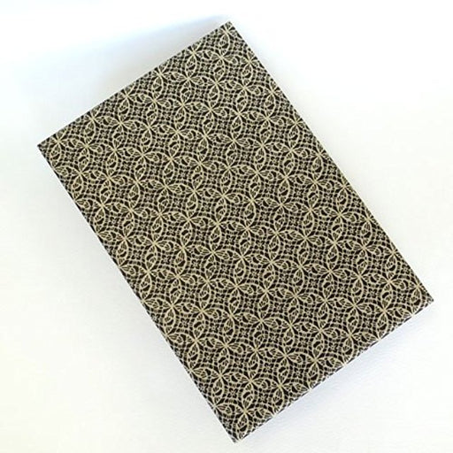 尚雅堂 友禅 朱印帳 goen 表題シール付き ブラック BK-1 尚雅堂 4520263231615