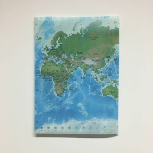 東京カート クリアファイル地勢メルカトル 東京カートグラフィック 4562339393322