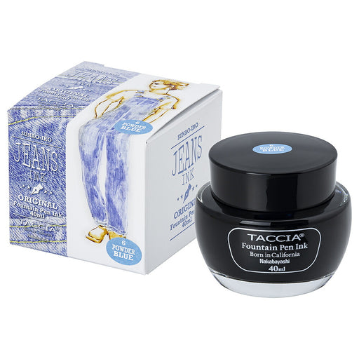 すなおいろジーンズインク水性染料40ml1−ブラック　TACCHIA タチア　TFPI-WD401-6　ナカバヤシ